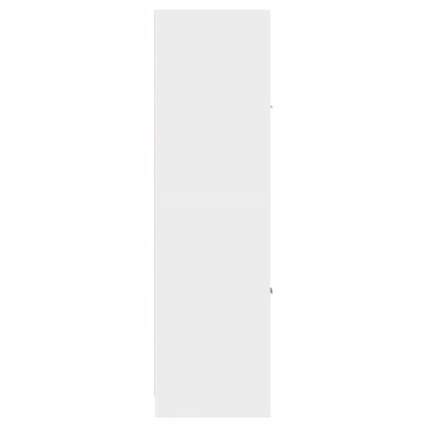 vidaXL apotekerskab 30x41x144,5 cm konstrueret træ hvid