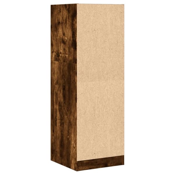 vidaXL Apteekkarinkaappi savutammi 40x41x118 cm tekninen puu
