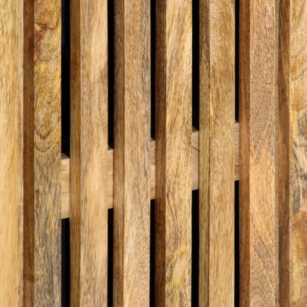 vidaXL skænk 90x34x75 cm massivt ru mangotræ