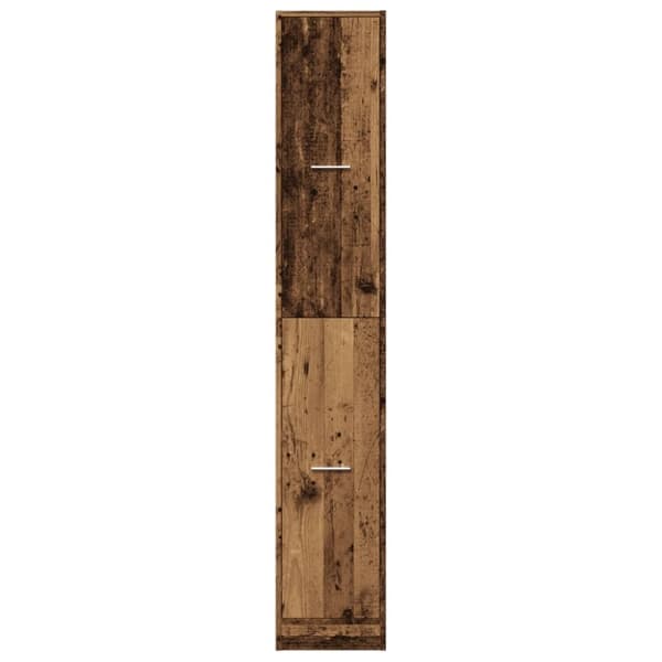 vidaXL apotekerskab 30x41x174,5 cm konstrueret træ gammelt træ-look