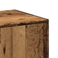 Miniatyrbillede 9 af 11: vidaXL apotekerskab 30x41x174,5 cm konstrueret træ gammelt træ-look