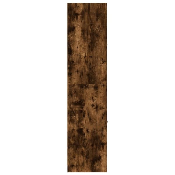 vidaXL apotekerskab 30x41x174,5 cm konstrueret træ røget egetræsfarve