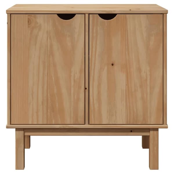 vidaXL Skap for gang OTTA 75x40x75 cm heltre furu