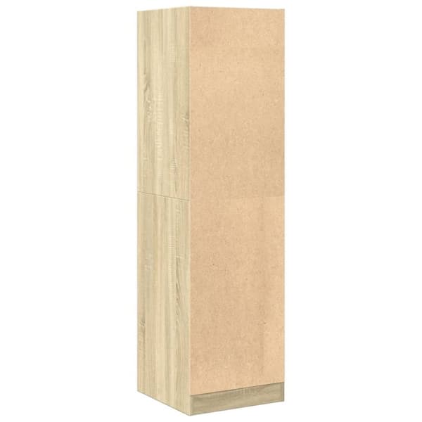 vidaXL apotekerskab 40x41x144,5 cm konstrueret træ sonoma-eg