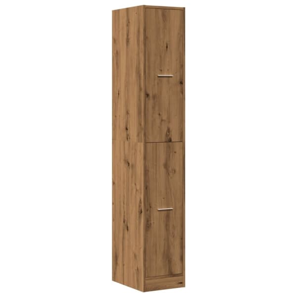 vidaXL Apoteksskåp ek 30x41x174,5 cm konstruerat trä