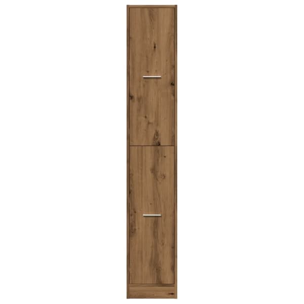 vidaXL Apoteksskåp ek 30x41x174,5 cm konstruerat trä