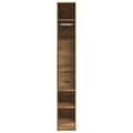 Miniatyrbilde 5 av 11: vidaXL Garderobe artisan eik 30x50x200 cm konstruert tre