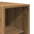 Miniatyrbilde 8 av 11: vidaXL Garderobe artisan eik 30x50x200 cm konstruert tre