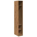 Miniatyrbilde 1 av 11: vidaXL Garderobe artisan eik 30x50x200 cm konstruert tre