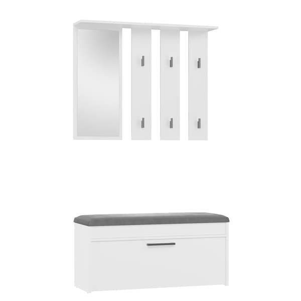 Parman vaatekaappi PARMA WHITE