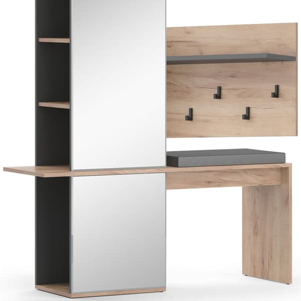 Vicco garderob, Gyllene ek, 120 x 190 cm