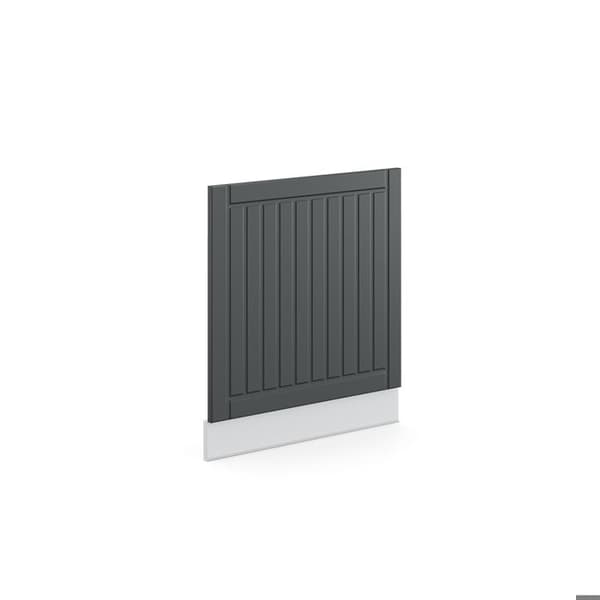 Façade Fame-Line, 60cm utan PT, Anthracite kampanj, Vit, Vicco