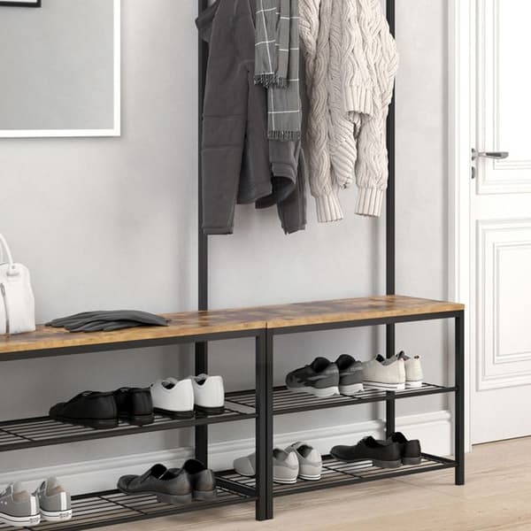 Vicco Fyrk Garderob, Rustik Ek, 70 x 190 cm