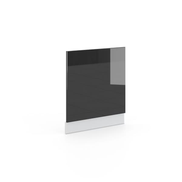 Façade Fame-Line, 60 cm utan PT, Antracit hög glans, Vit, Vicco