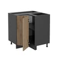 Miniatyrbild 5 av 6: Hörnsoffa R-Line, 75.6cm, PT Ek, Ek Artisan, Antracit, Vicco