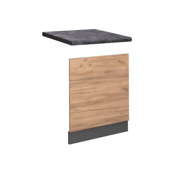 Fasad Berömmelse-Linje, 60cm, PT Antracit, Guldstark Ek, Antracit, Vicco