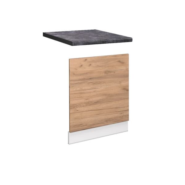 Fasader Berömmelse-Linje, 60cm, PT Antracit, Gyllene Ek, Vit, Vicco