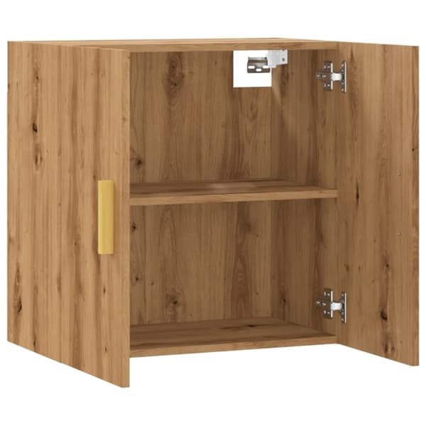 vidaXL TV-seinäkaappi artesaani tammi 60x31x60 cm tekninen puu