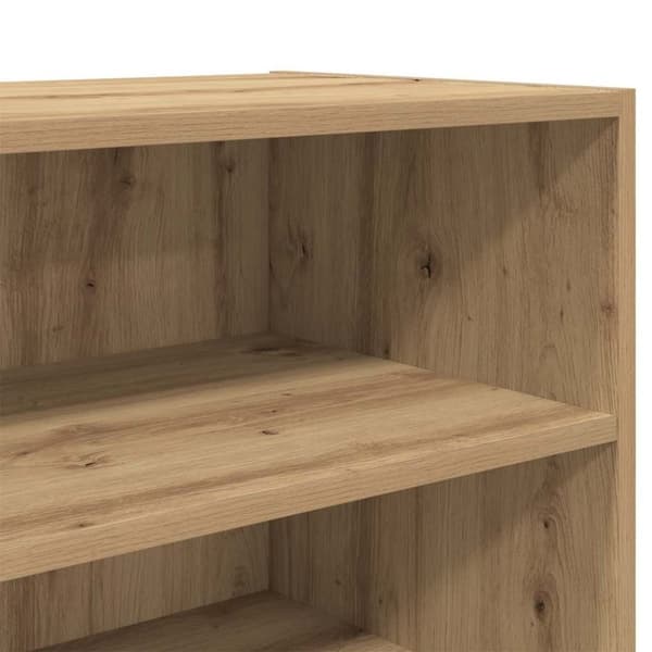 vidaXL Skjenk artisan eik 103,5x35x70 cm konstruert tre