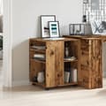 Miniatyrbilde 4 av 11: vidaXL Rulleskap gammelt tre 60x53x72 cm konstruert tre