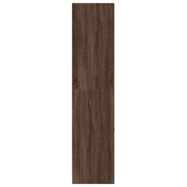 vidaXL apotekerskab 40x41x174,5 cm konstrueret træ brun egetræsfarve