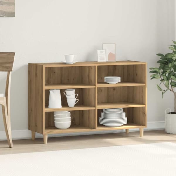vidaXL Senkki artesaani tammi 103,5x35x70 cm tekninen puu