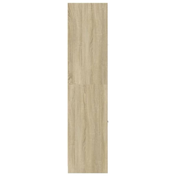 vidaXL Apotekskap sonoma eik 40x41x174,5 cm konstruert tre
