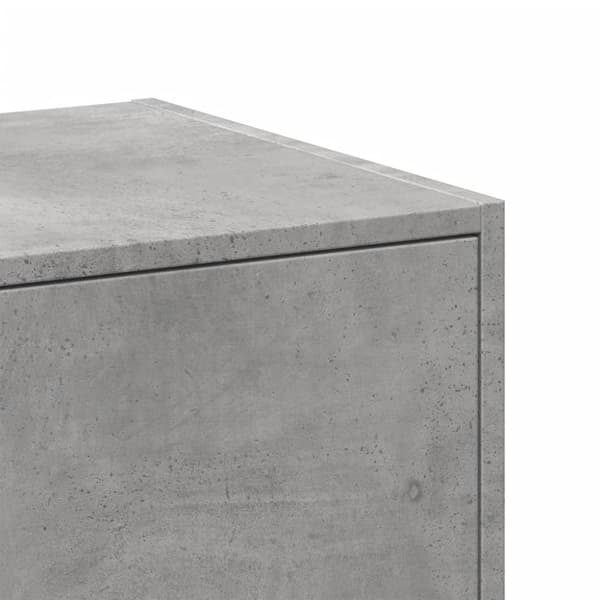 vidaXL apotekerskab 40x41x174,5 cm konstrueret træ betongrå
