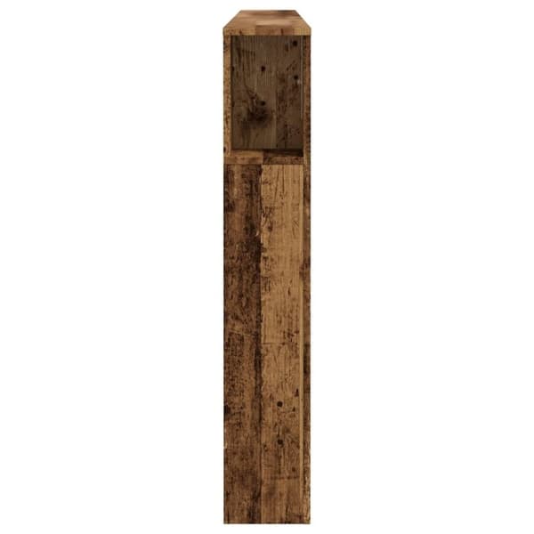 vidaXL Hodegavl gammelt tre 200x18,5x102,5 cm konstruert tre