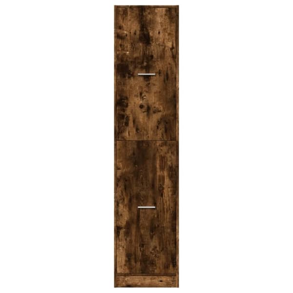 vidaXL apotekerskab 40x41x174,5 cm konstrueret træ røget egetræsfarve