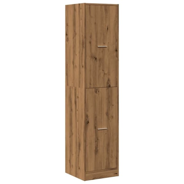 vidaXL Apoteksskåp ek 40x41x174,5 cm konstruerat trä