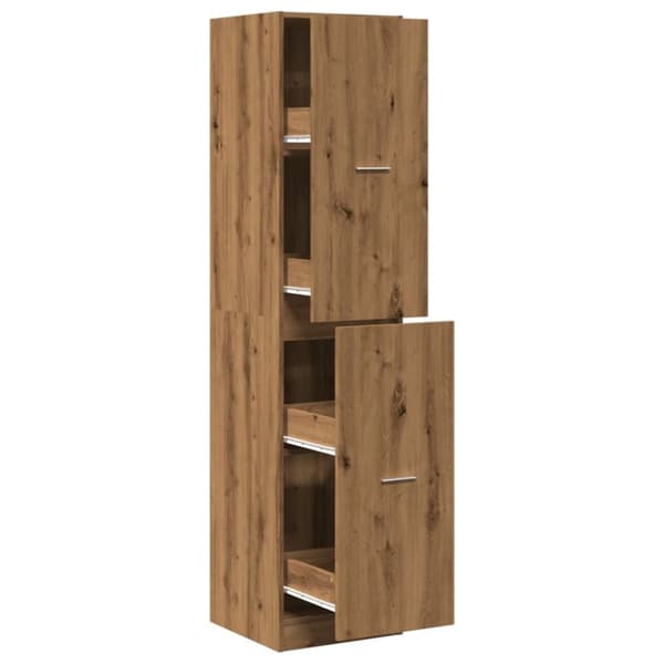 vidaXL Apoteksskåp ek 40x41x174,5 cm konstruerat trä