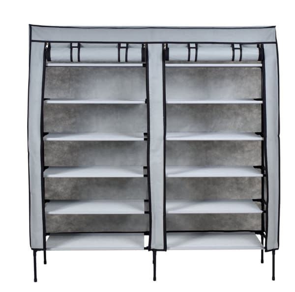 Gabi tekstil sko garderobe - grå