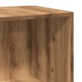 Miniatyrbilde 7 av 10: vidaXL Hjørneskap artisan eik 33x33x132 cm konstruert tre