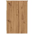 Miniatyrbilde 7 av 11: vidaXL Kommode artisan eik 40x50x76 cm konstruert tre