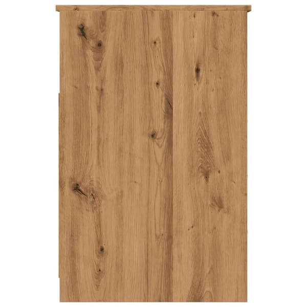 vidaXL Kommode artisan eik 40x50x76 cm konstruert tre