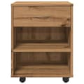 Miniatyrbillede 6 af 11: vidaXL rullebord 46x36x59 cm konstrueret træ kunsteg