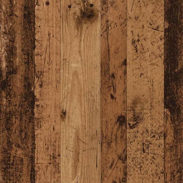 vidaXL skuffeskab 40x50x76 cm konstrueret træ gammelt træ