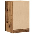 Miniatyrbilde 8 av 11: vidaXL Nattbord 2 stk gammelt tre 40x36x65 cm konstruert tre