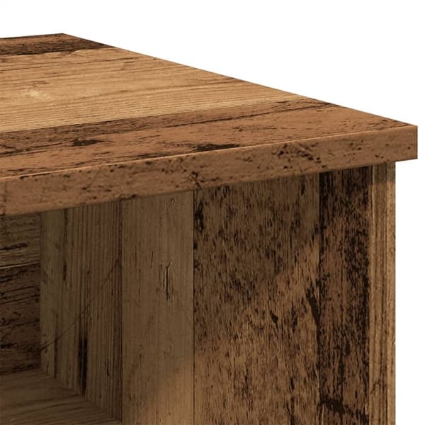 vidaXL Nattbord 2 stk gammelt tre 40x36x65 cm konstruert tre