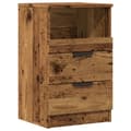 Miniatyrbilde 1 av 11: vidaXL Nattbord 2 stk gammelt tre 40x36x65 cm konstruert tre