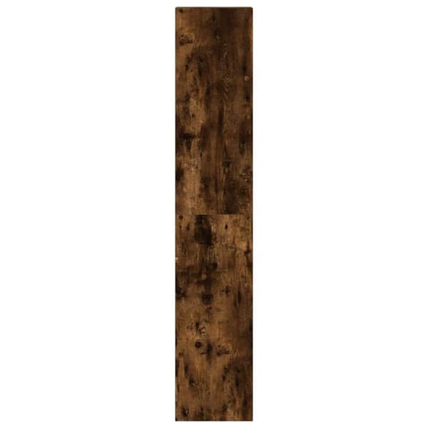 vidaXL bogreoler stabelbare 2 stk. 30x30x80 cm røget egetræsfinish