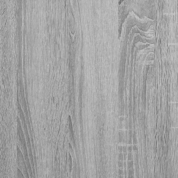 vidaXL bogreoler stabelbare 2 stk. 30x30x80 cm grå sonoma-eg