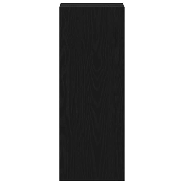 vidaXL bogreol stabelbar 30x30x80 cm konstrueret træ sort-eg