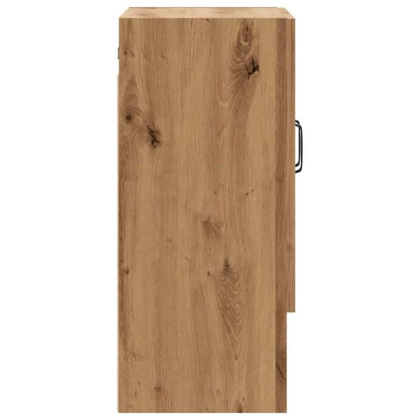 vidaXL Seinäkaappi käsityöläinen tammi 60x31x70 cm tekninen puu