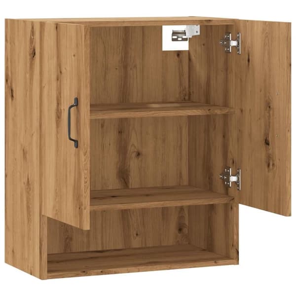 vidaXL Seinäkaappi käsityöläinen tammi 60x31x70 cm tekninen puu