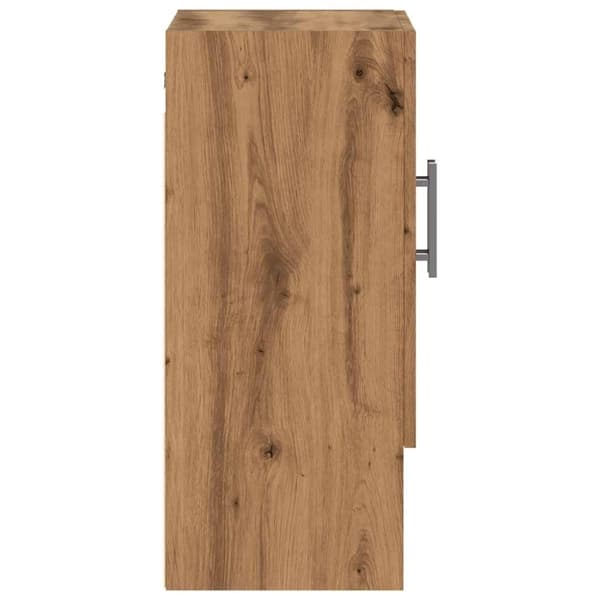 vidaXL Väggskåp artisan ek 60x31x70 cm konstruerat trä