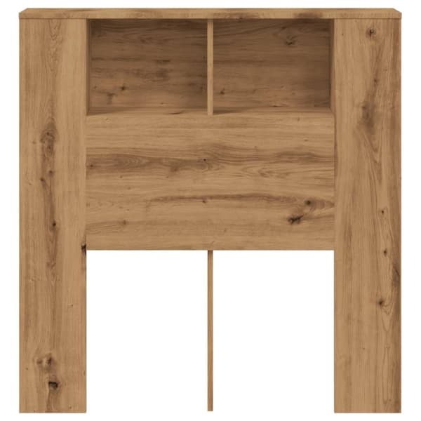 vidaXL Laatikosto artesaani tammi 100x19x104,5 cm tekninen puu