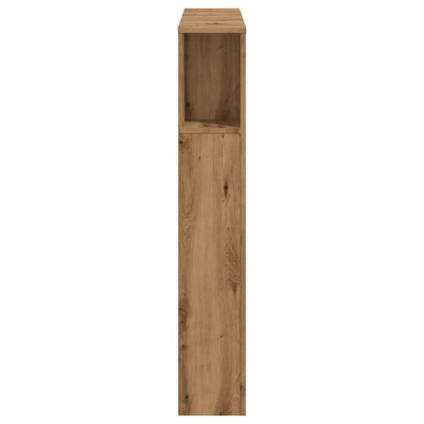 vidaXL Laatikosto artesaani tammi 100x19x104,5 cm tekninen puu