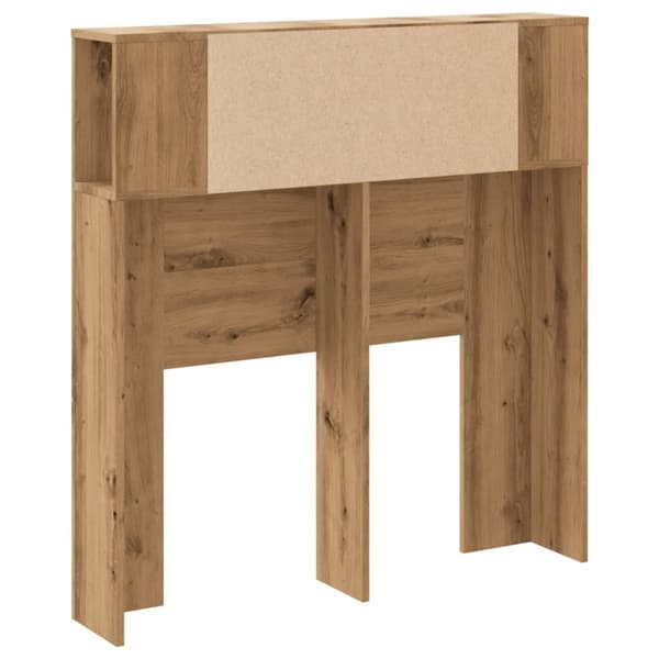 vidaXL Laatikosto artesaani tammi 100x19x104,5 cm tekninen puu